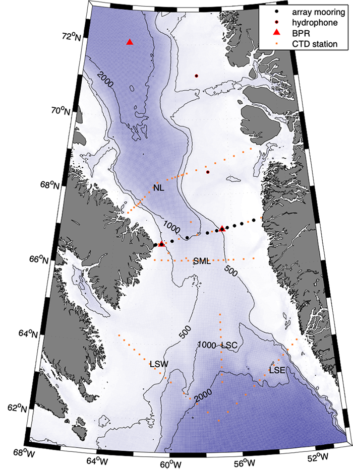 Davis Strait sampling